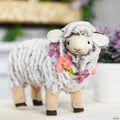 Sheep Wearing Flower Necklace Easter Decoration - 8