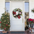 Snowmen and Icicles Pine Artificial Christmas Wreath - 40" - Unlit
