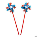 Star-Shaped Patriotic Pinwheels - 36 Pc.