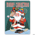 Stonehouse Collection Merry Christmas Yard Sign 24 x 18 Inch Holiday Yard Decoration (Santa)