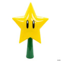Super Mario Bros. 7-Inch Super Star Light-Up Holiday Tree Topper Decoration