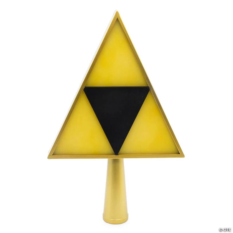 The Legend of Zelda 7-Inch Triforce Light-Up Holiday Tree Topper Decoration