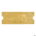 The Polar Express 24k Gold Plated Train Ticket