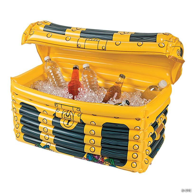 Treasure Chest Inflatable Cooler