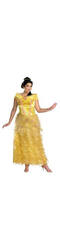 Beauty And The Beast Belle Deluxe Adult Plus Costume Yellow Xxl