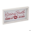 Valentine’s Day Kissing Booth Tabletop Sign