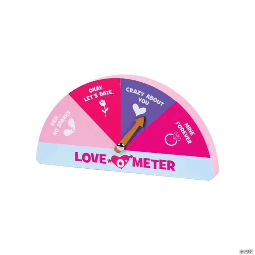 Valentine's Day Love-O’-Meter Tabletop Decoration