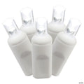Vickerman 100 Pure White Wide Angle LED Light on White Wire, 50' Light Strand