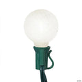 Vickerman 12 Lights Proper 12' Pure White LED Iced G40 light set
