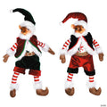 Vickerman 14" Holly Jolly Christmas Collection Mouse Doll, Pack of 2