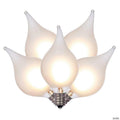 Vickerman 15 lights Proper 15' Warm White LED G45 Glass Flame Tip light set