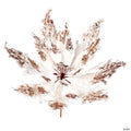Vickerman 16" Proper 22" Champagne Velvet Sequin Poinsettia Artificial Christmas Pick