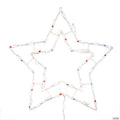 Vickerman 17" Star Christmas Window Silhouette, LED Wide Angle Lights