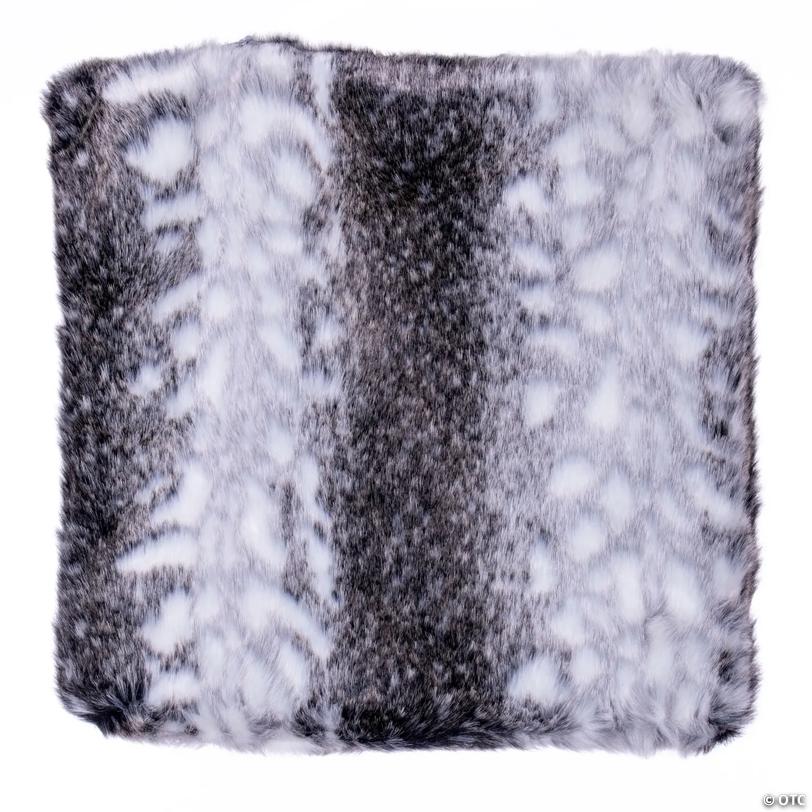 Vickerman 18" Proper 18" Arctic FauProper Fur Pillow. It is fully lined, and has a Zipper Closure.
