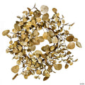 Vickerman 22" Gold Eucalyptus Artificial Christmas Wreath, Unlit