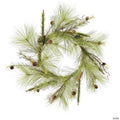 Vickerman 24" Jasper Pine Artificial Christmas Wreath, Unlit