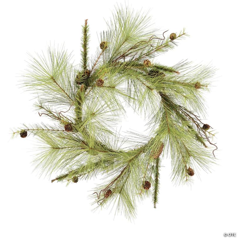 Vickerman 24" Jasper Pine Artificial Christmas Wreath, Unlit