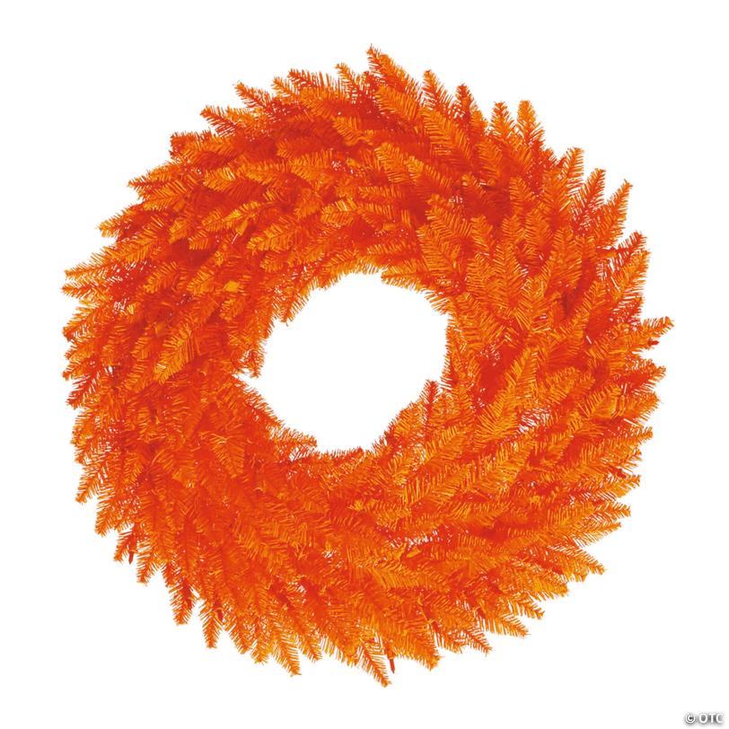 Vickerman 24" Orange Fir Christmas Wreath - Unlit