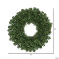 Vickerman 24" Oregon Fir Christmas Wreath - Unlit