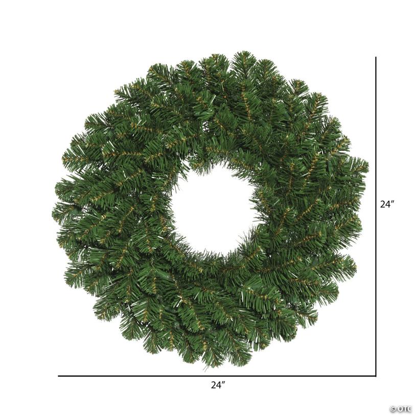Vickerman 24" Oregon Fir Christmas Wreath - Unlit