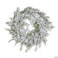 Vickerman 24" Snowy Cedar Wreath