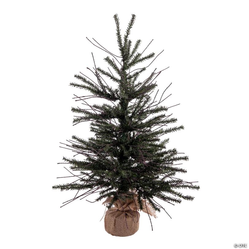 Vickerman 24" Vienna Twig Artificial Christmas Tree, Unlit