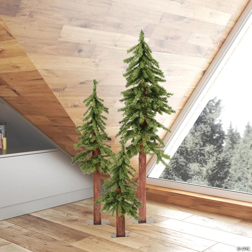 Vickerman 2' 3' 4' Natural Alpine Christmas Tree - Unlit