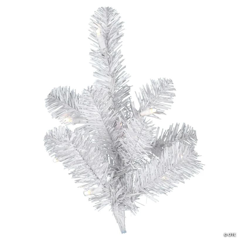 Vickerman 2' Crystal White Spruce Artificial Christmas Tree, Unlit