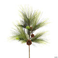 Vickerman 30" Boulder Pine Artificial Christmas Spray. Includes 2 sprays per pack.
