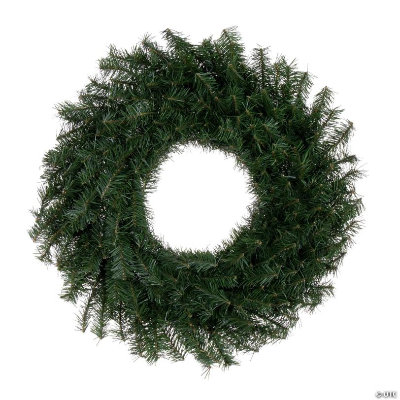 Vickerman 30" Canadian Pine Artificial Christmas Wreath, Unlit