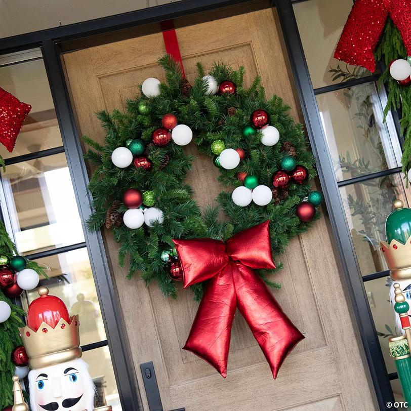 Vickerman 30" Canadian Pine Artificial Christmas Wreath, Unlit