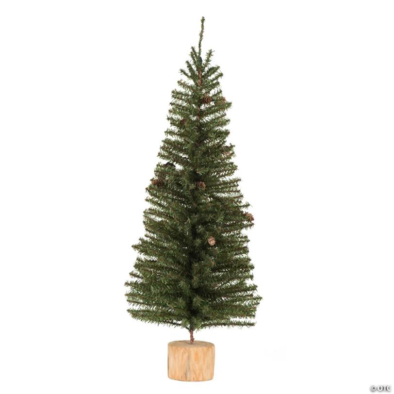 Vickerman 32" Carmel Pine Artificial Christmas Tree, Unlit
