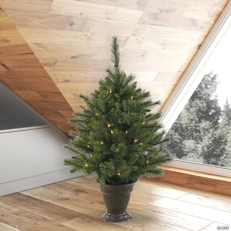 Vickerman 3.5' Cashmere Christmas Tree with LED Lights