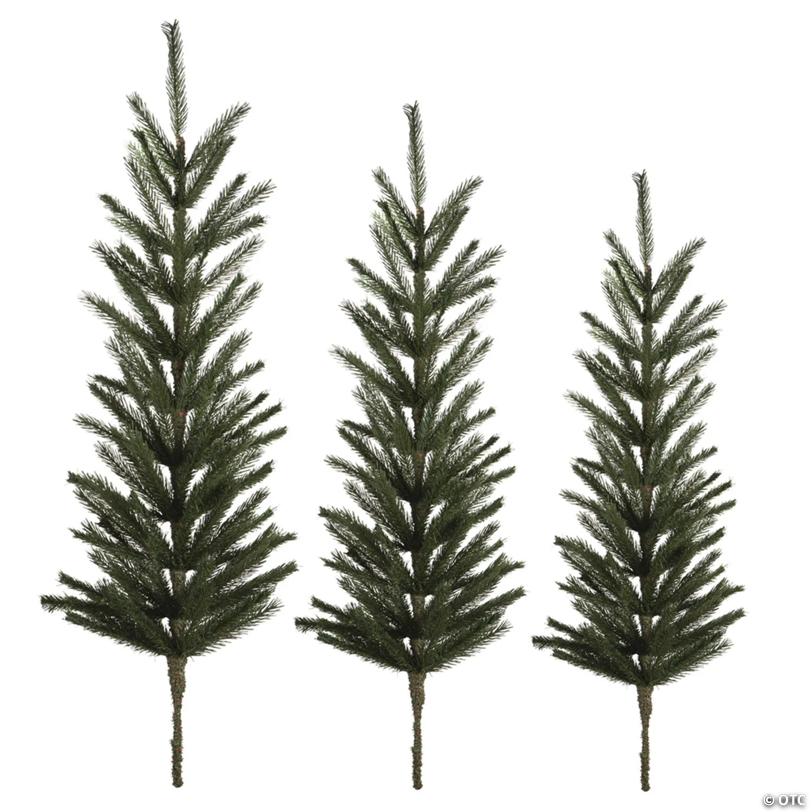 Vickerman 36-42-48" Artificial Green Spruce Tops, 3Pc Christmas Spray Set