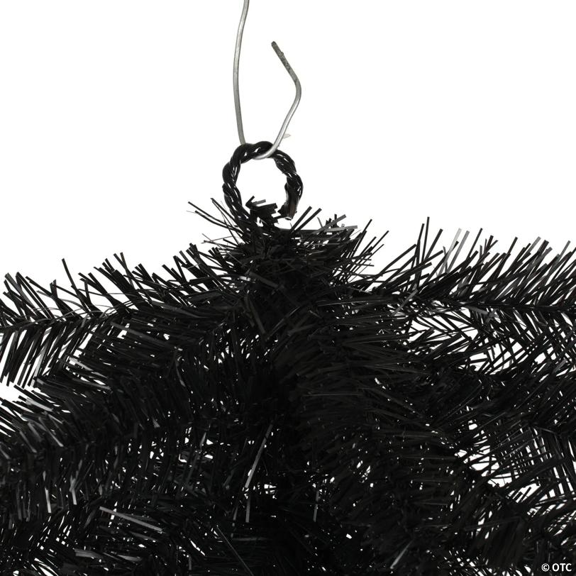 Vickerman 36" Black Fir Artificial Christmas Teardrop, Unlit