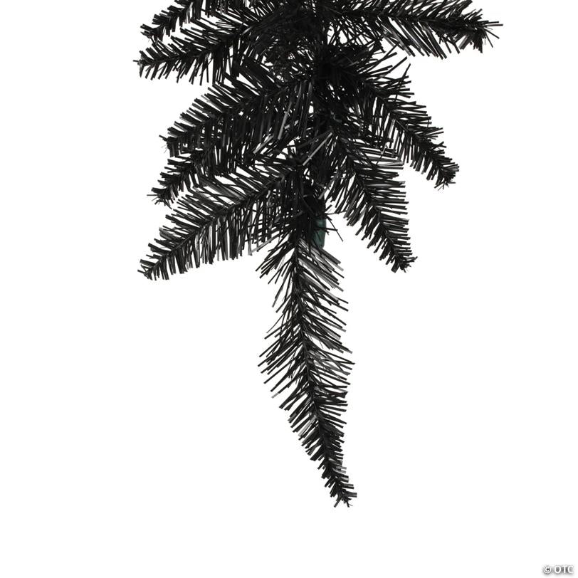 Vickerman 36" Black Fir Artificial Christmas Teardrop, Unlit