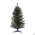 Vickerman 36" Canadian Pine Artificial Christmas Tree, Clear Dura-lit Lights