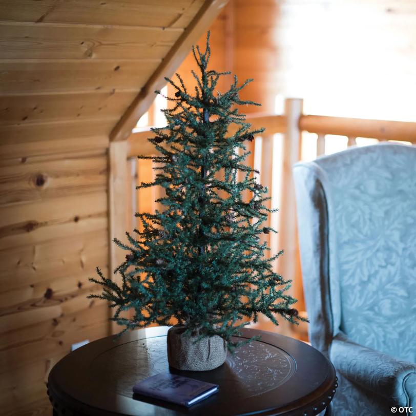 Vickerman 36" Carmel Pine Artificial Christmas Tree, Unlit