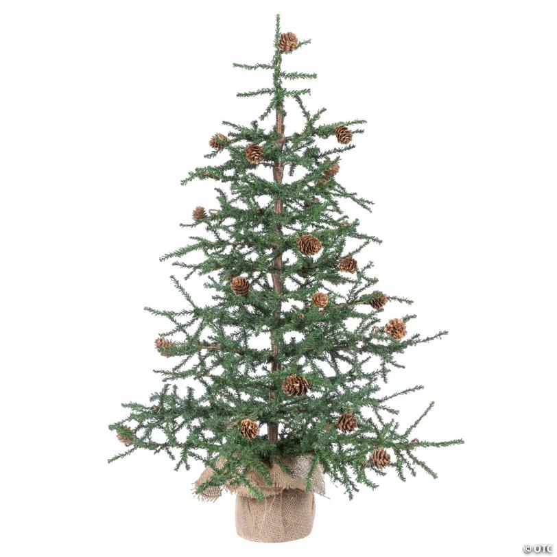 Vickerman 36" Carmel Pine Artificial Christmas Tree, Unlit