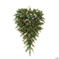 Vickerman 36" Cashmere Artificial Christmas Tree Teardrop, Unlit