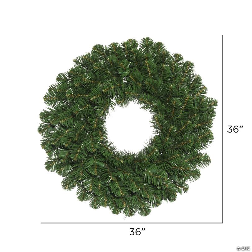 Vickerman 36" Oregon Fir Artificial Christmas Wreath, Unlit
