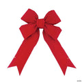 Vickerman 36" Red Four Loop Velvet Outdoor Christmas Bow