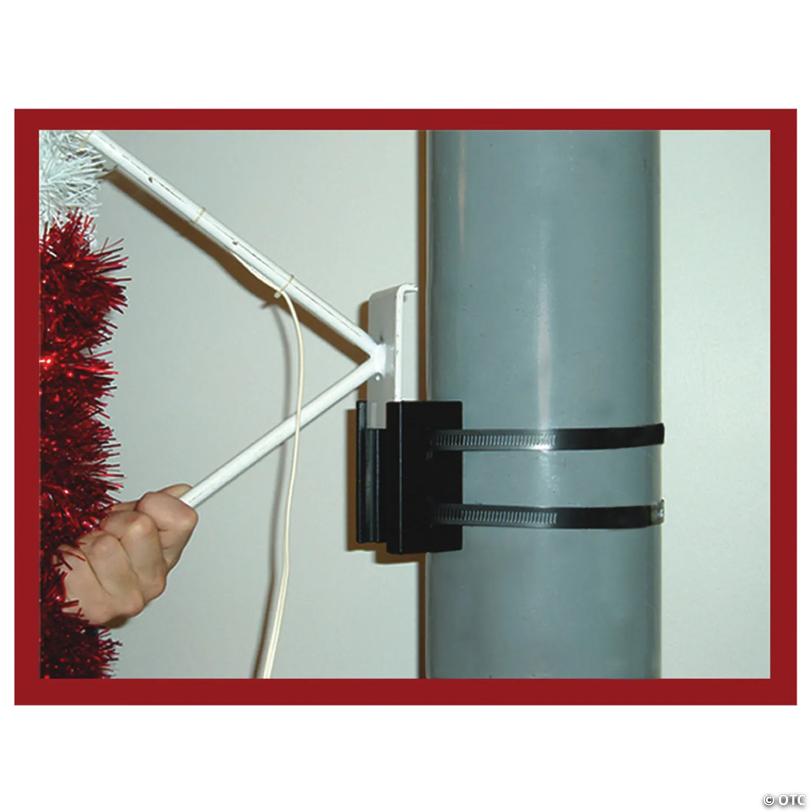 Vickerman 3' Snowburst Commercial Pole Decoration Lighted Decor with LED Lights