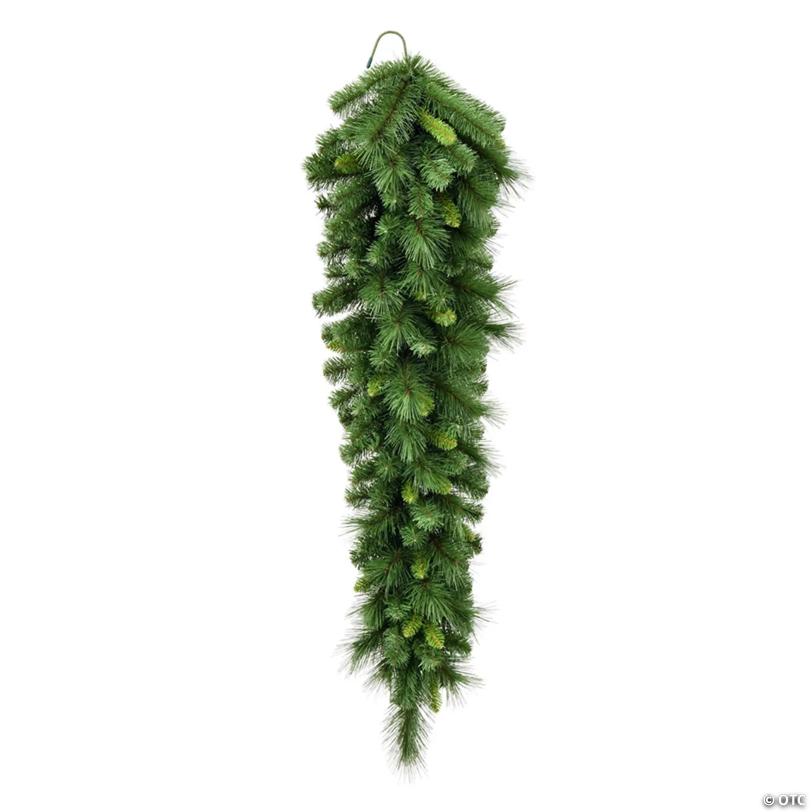 Vickerman 48" Bangor MiPropered Pine Artificial Christmas Tear Drop, Unlit