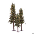 Vickerman 4', 5', and 6' Natural Look Alpine Tree Set
