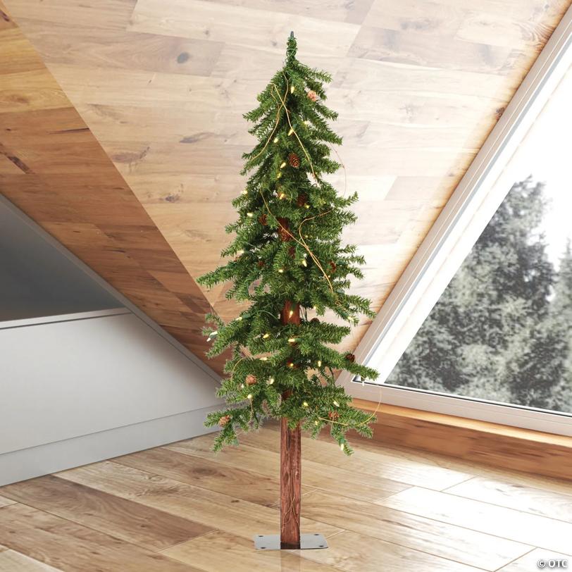 Vickerman 4' Alpine Christmas Tree with LED Lights