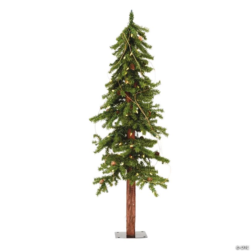 Vickerman 4' Alpine Christmas Tree with LED Lights