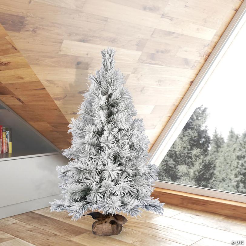 Vickerman 4' Frosted Beckett Pine Artificial Christmas Tree