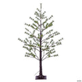 Vickerman 4' Green Mini Pine Twig Tree, Warm White 3mm Wide Angle LED lights.