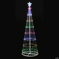 Vickerman 4' Light Show Indoor/Outdoor Christmas Tree with Multi-Colored LED Lights